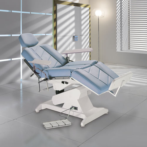 Sillón para extracción de sangre eléctrico - Hemo - Lemi Syncro Bi-Zak - Lemi MD - de 3 secciones / de altura variable