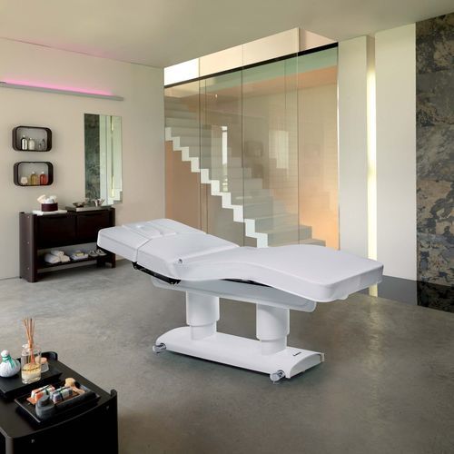 Camilla de spa eléctrica - Gemya Evo - Lemi MD - con reposacabezas / con reposabrazos / con reposapiernas