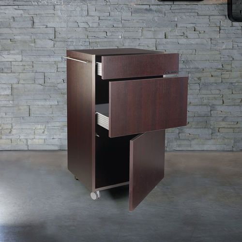 Carro con cajón - T-Store - Lemi MD - 2 cajones / con espacio de almacenamiento / con compartimento grande