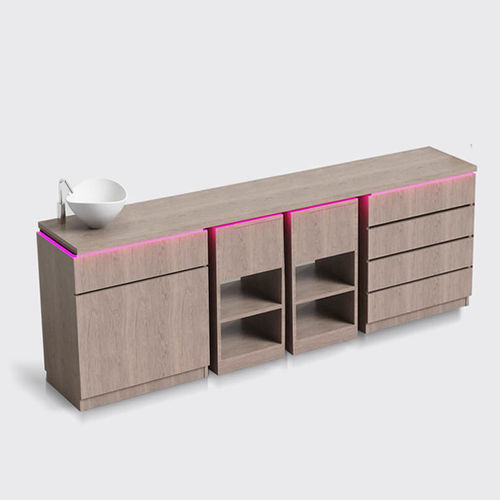 Conjunto de muebles de uso general - MOD-260 - Lemi MD - modular / con cajón / de metal