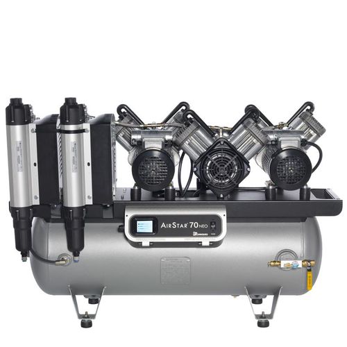 Compresor para odontología - AirStar 70 NEO  - Air Techniques - médico / de membrana / sin aceite