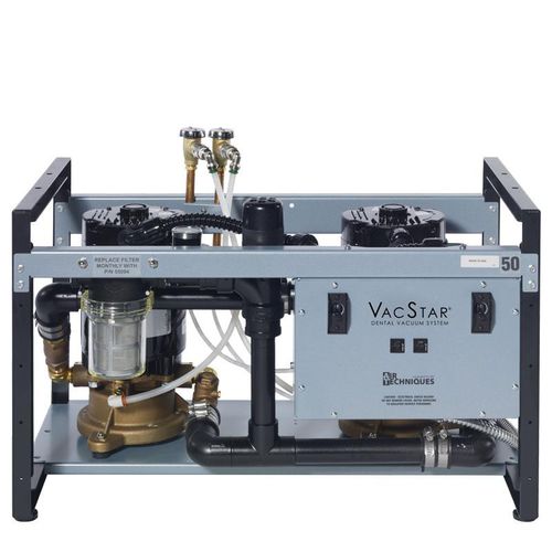 Bomba de vacío para odontología - VacStar 50, VacStar 50H - Air Techniques - sin aceite / 4 unidades