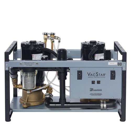 Bomba de vacío para odontología - VacStar 80, VacStar 80H - Air Techniques - sin aceite / 7 unidades