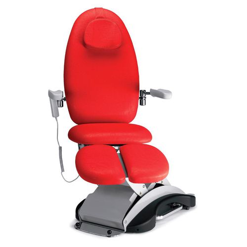 Sillón de reconocimiento podológico - Francy E - TT Med s.r.l. - eléctrico / de altura variable / 3 secciones