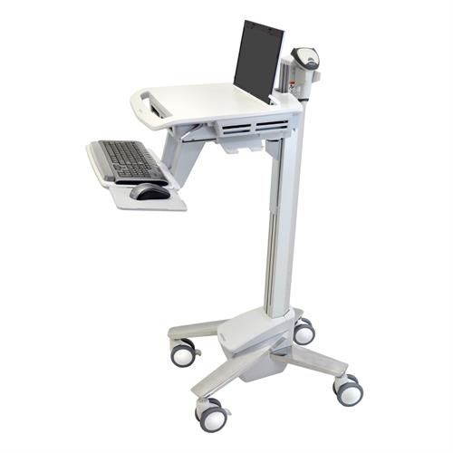 Carro informático de altura variable - StyleView®SV40 - Ergotron - seguro