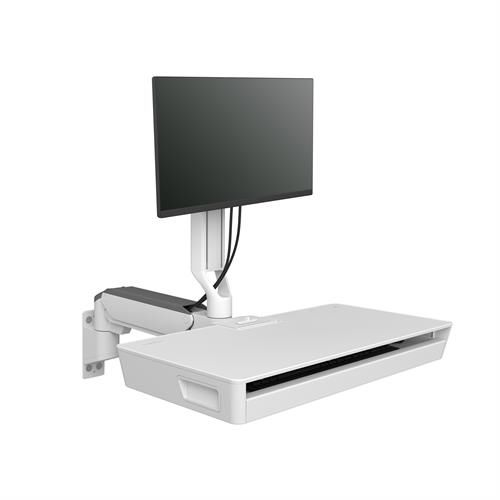 Estación de trabajo informática médica - CareFit™  - Ergotron - de pared / modular