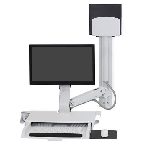 Estación de trabajo informática médica - StyleView® Combo - Ergotron - de altura regulable