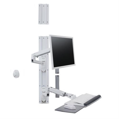 Brazo de soporte reclinable - 45-551-216 - Ergotron - giratorio / para monitor LCD / médico