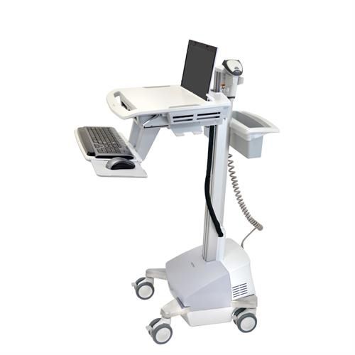 Carro informático con batería - SV42-6101 series - Ergotron - de altura variable