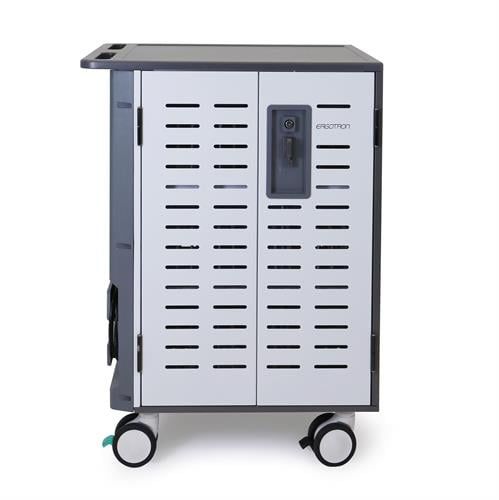 Carro informático para carga de ordenadores portátiles - DM40-2009 series - Ergotron - seguro