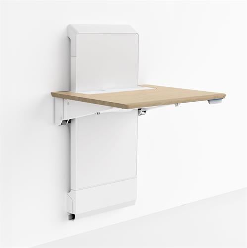 Escritorio rectangular - Elevate™ - Ergotron - de pared