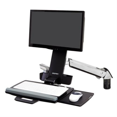 Estación de trabajo informática médica - StyleView® - Ergotron - de altura regulable / de pared