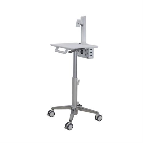 Carro médico - SV10 - Ergotron - para dispositivos médicos / de almacenamiento / con estante