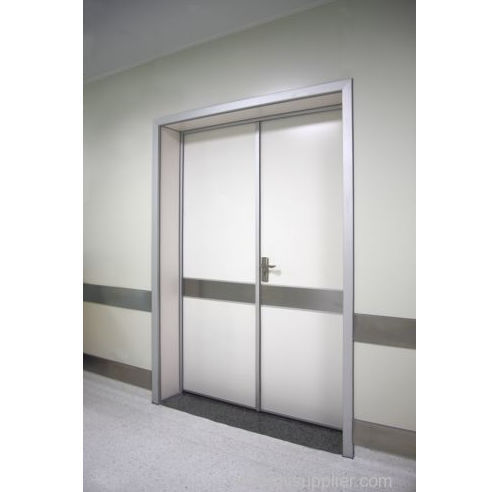 Puerta de hospital - PSM-3 - OWNIC - abatible / de aluminio / con paneles de vidrio