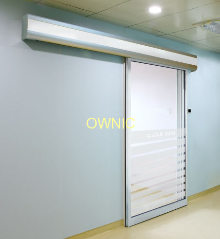 Puerta para sala de operaciones - FETDM-5 - OWNIC - corredera / de acero inoxidable / de aluminio