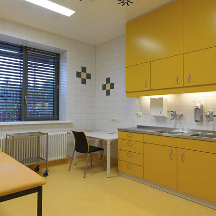 Sala de curas para centro sanitario - Transumed - modular