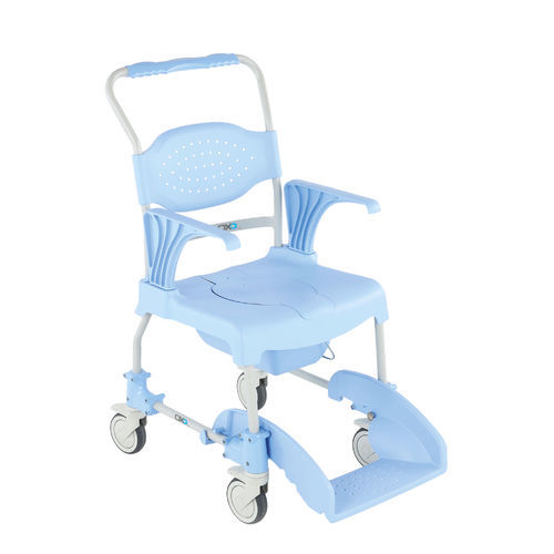 Silla de ducha con reposabrazos - Oxo - SCEMED - con ruedas / con cubo / con respaldo