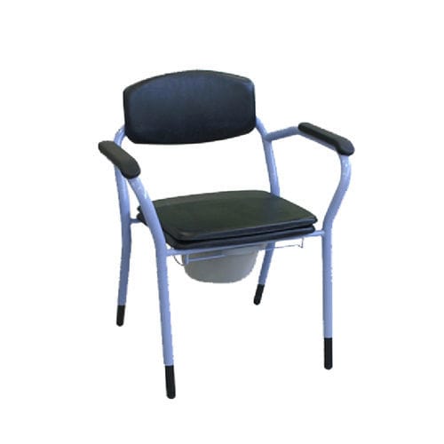 Silla con orinal para personas con movilidad reducida - Kappa - SCEMED - con reposabrazos / con cubo / con respaldo alto