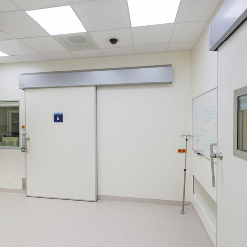 Puerta de aislamiento - Medicare Sound - Metaflex Doors Europe - de hospital / corredera / hermética