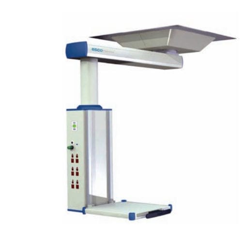 Brazo de distribución de techo - 700 CSHD - ESCO Medicon - para cuidados intensivos / de brazo simple / modular
