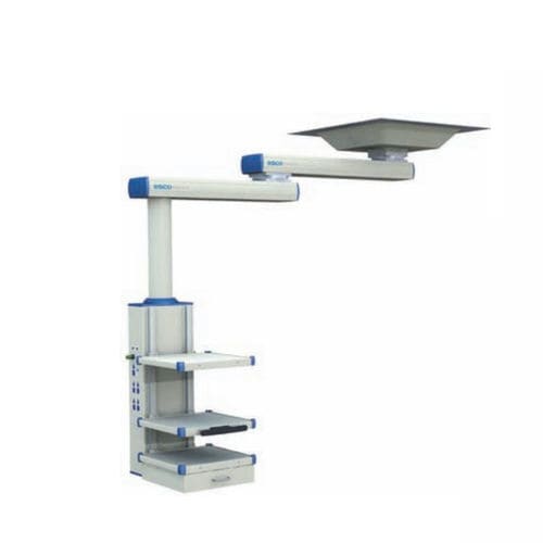 Brazo de distribución de techo - 700 CSSHD - ESCO Medicon - para cuidados intensivos / articulado / con estantes