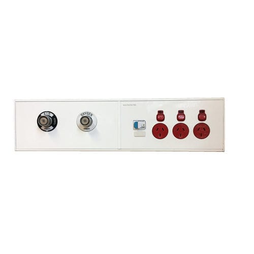 Unidad médica de cabecera horizontal - Med 50 - ESCO Medicon - de pared