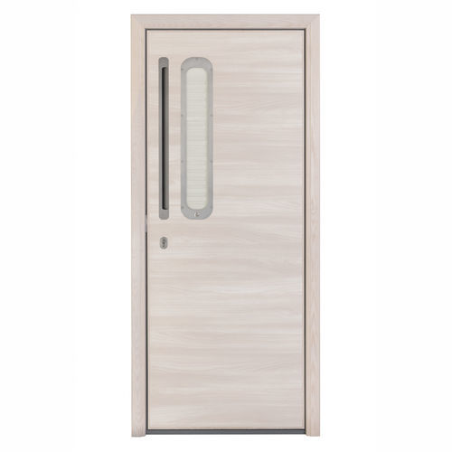 Puerta para habitación de pacientes - Malmö	 - Kingsway Group - abatible / de madera / con paneles de vidrio