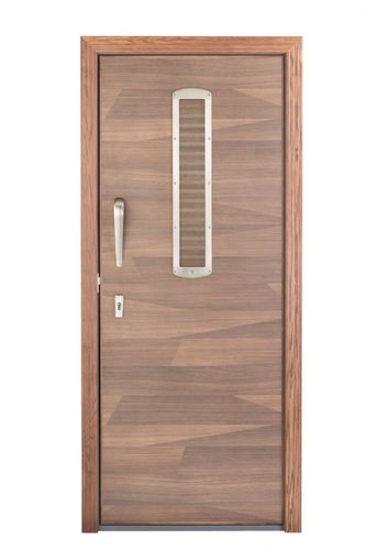 Puerta para habitación de pacientes - Manhattan - Kingsway Group - abatible / de madera / con paneles de vidrio