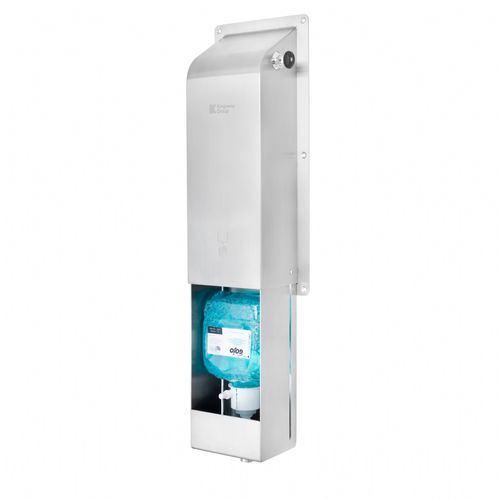 Dispensador de jabón - KG08 - Kingsway Group - de acero inoxidable / de pared