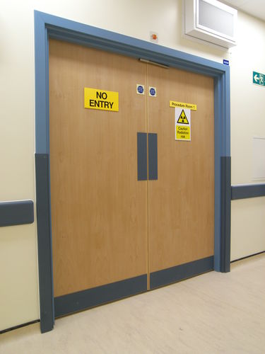 Puerta de protección radiológica - envirotect - antiincendios / de hospital / de laboratorio