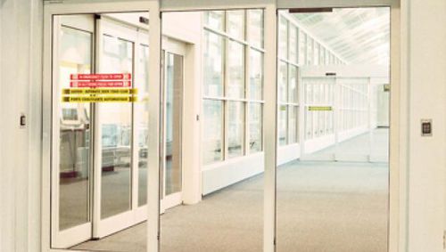 Puerta de hospital - Dura-Glide® 5200/5300 - Stanley Access Technologies - corredera / automática