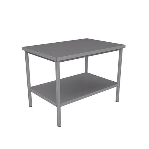Mesa de trabajo - Sclessin Productions - de acondicionamiento de instrumental médico / rectangular / de acero inoxidable