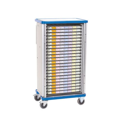 Carro médico - 374.3011 - Sclessin Productions - para medicamentos / para transporte / de aluminio anodizado