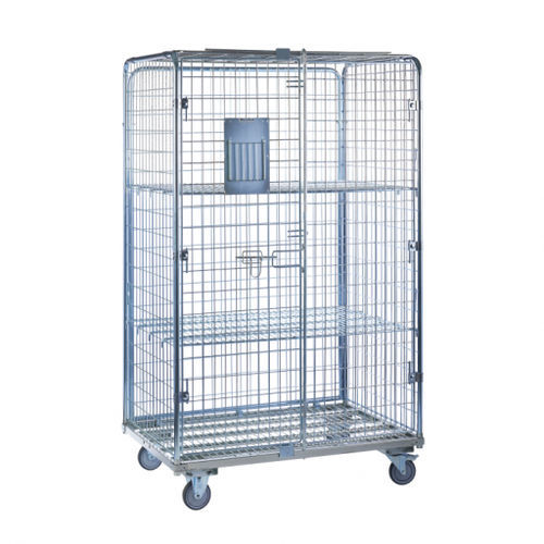 Carro para bolsas con puerta - 372.132 - Sclessin Productions - de acero inoxidable