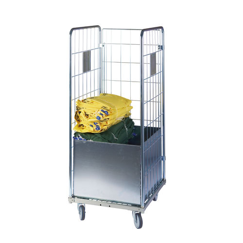 Carro para bolsas para ropa sucia - 372.1042 - Sclessin Productions - médico / de transporte / de limpieza