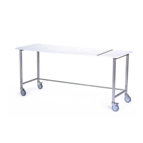 Mesa de trabajo - 374.292 - Sclessin Productions - rectangular / con ruedas / plegable