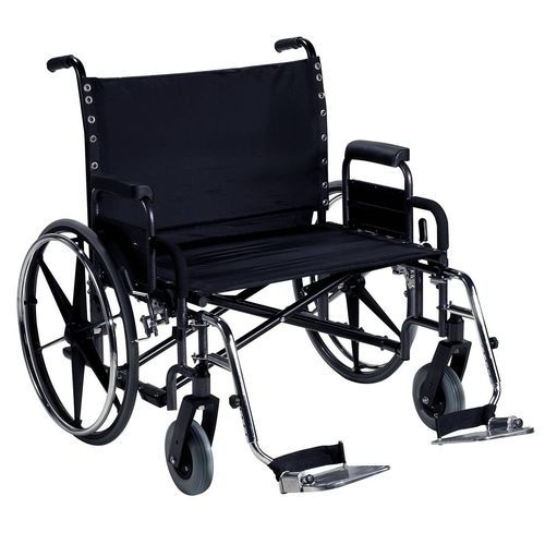 Silla de ruedas manual - BREEZY HEAVY DUTY EXTRA WIDE - Axis Medical and Rehabilitation - bariátrica / de exterior / de interior