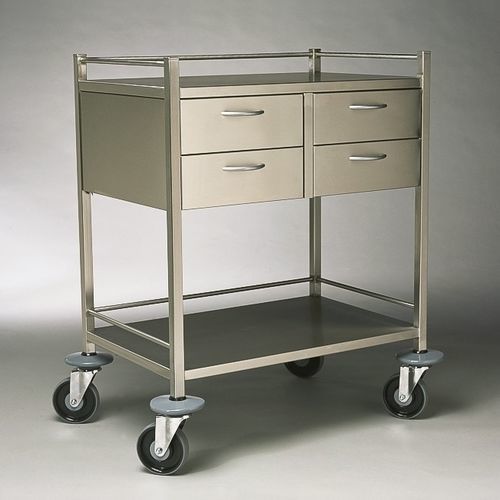 Carro médico - ME4669  - Axis Medical and Rehabilitation - para dispositivos médicos / para transporte / de acero inoxidable