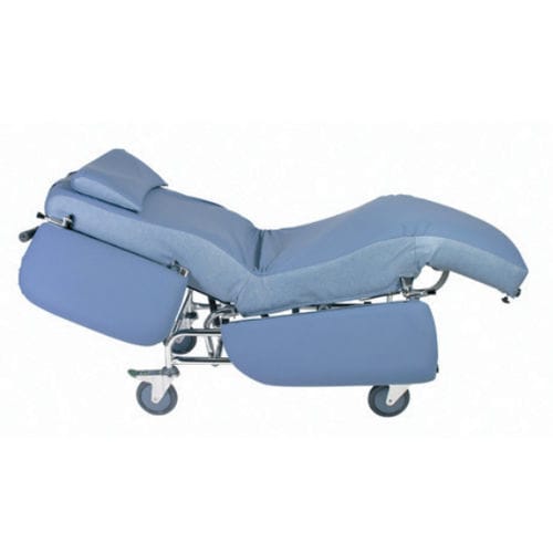Sillón de descanso reclinable - DELUXE - Axis Medical and Rehabilitation - convertible / manual / con reposapiernas