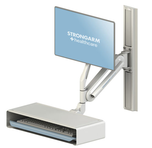 Brazo de soporte reclinable - MightyMount™ - Strongarm - para monitor / médico / de pared