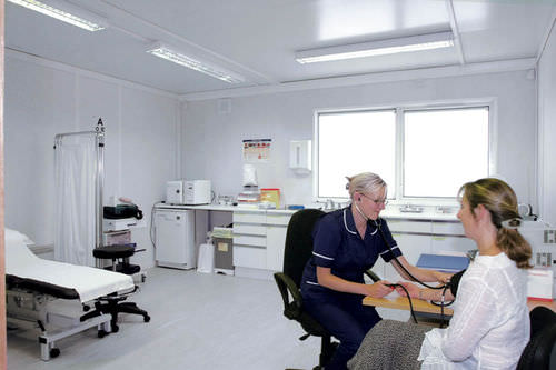 Sala de curas para centro sanitario - Portakabin - modular