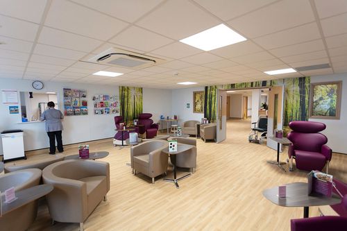Sala de espera para centro sanitario - Portakabin