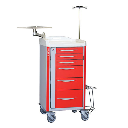 Carro de emergencia - Neop® - PRATICIMA - de medicamentos / de aluminio / de plástico