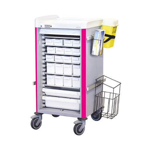 Carro médico - Neop®  - PRATICIMA - para medicamentos / de dispensación de medicamentos / de aluminio