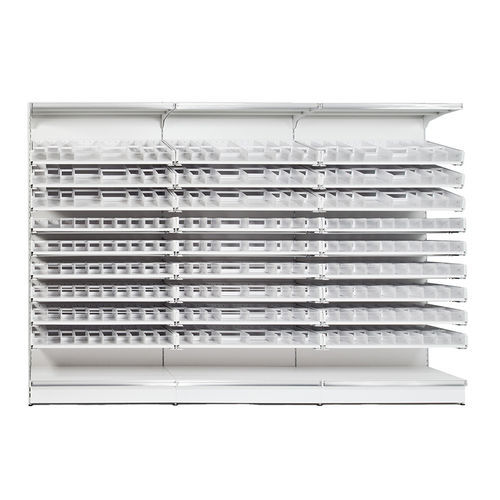 Estantería modular - EasyDrawer® - PRATICIMA - de farmacia / con compartimentos / inclinada