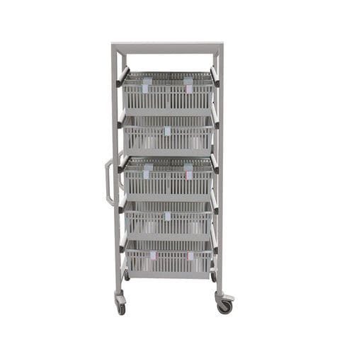 Carro para quirófano - Optistock® - PRATICIMA - de hospital / CSSD / para consumibles