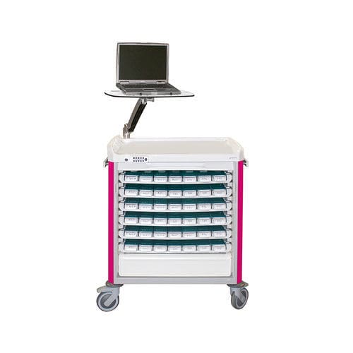 Carro de medicamentos - Neop® - PRATICIMA - de dispensación de medicamentos / de acero inoxidable / de aluminio