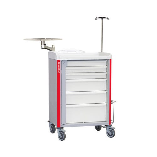 Carro de emergencia - Neop® - PRATICIMA - de hospital / de dispensación de medicamentos / para cuidados