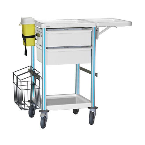 Carro de hospital - Agily® - PRATICIMA - médico / para consumibles / para apósitos