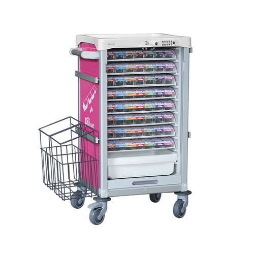 Carro médico - Pili® - PRATICIMA - para aparato / para medicamentos / para cuidados